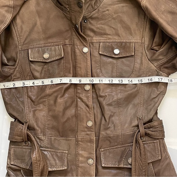 Pelle Studio Brown Leather Jacket - Picture 14 of 16